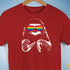 Gilbert Baker LGBTQ Pride Sloth Rainbow Flag Sunglasses Premium - Red